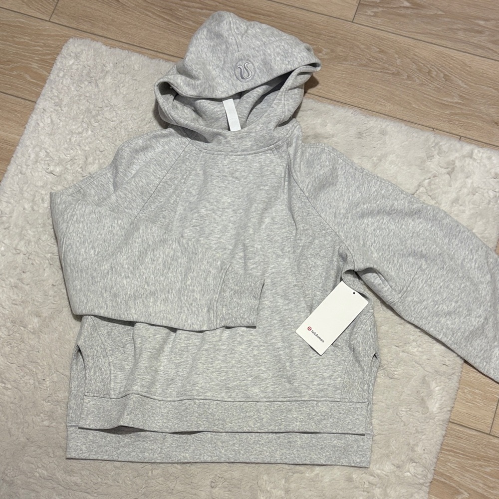 Lululemon scuba oversized side slit Sweatshirt hoodie